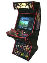 85 2-player, club marko, arcade classics, black, red buttons, red trackball, black