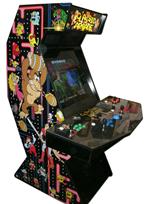 47 4-player, arcade classics, green buttons, blue buttons, red buttons, orange buttons, blue trackball