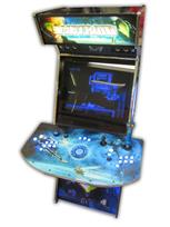 482 2-player, lighted, metroid, blue buttons, blue trackball, tron joystick, spinner, led lights