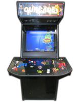 132 2-player, ourcade, arcade classics, blue buttons, red buttons, purple trackball