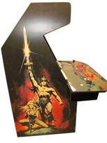 137 4-player, conan the barbarian, black buttons, red buttons, red trackball