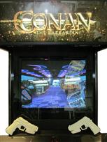135 4-player, conan the barbarian, black buttons, red buttons, red trackball