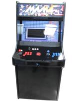 1051 2-player, blue buttons, red buttons, white buttons, red trackball, black trim, spinner, mame, classic arcade