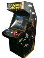 166 2-player, arcade classics, blue buttons, red buttons, white trackball, spinner