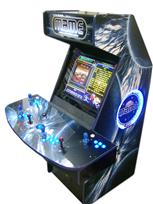 156 4-player, mame, space, lighted, blue buttons, blue trackball, spinner, led lights