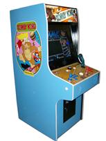 150 2-player, donkey kong, blue, blue buttons, red buttons, white trackball, spinner, tron joystick, coin door