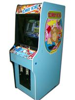 177 2-player, donkey kong, blue, coin door, blue buttons, white trackball, red buttons