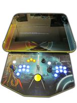 210 2-player, tron, lighted, blue buttons, yellow buttons, yellow trackball, spinner, led lights