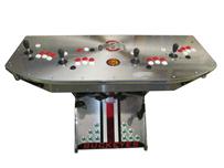 678 4-player, red buttons, black buttons, white buttons, red trackball, yellow trim, black trim, ohio state