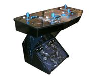 261 4-player, alien vs predator, blue buttons, black buttons, blue trackball