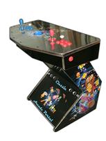 258 2-player, arcade classics, blue buttons, red buttons, blue trackball