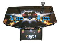 251 2-player, back to the future, blue buttons, blue trackball, tron joystick