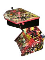 239 2-player, marvel, zombies, red buttons, orange trackball
