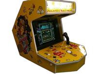 376 2-player, yellow, spinner, tron joystick, red buttons, donkey kong, white trackball