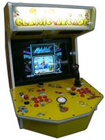 374 2-player, yellow, spinner, tron joystick, red buttons, donkey kong, white trackball